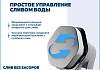 Слив-перелив для ванны полуавтомат хром Teymi Laina T140110 № 4