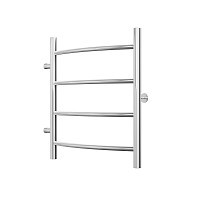 Превью фото Полотенцесушитель водяной Маргроид Лина П4 50х60, боковое подключение 32 хром 4690569026328 № 1