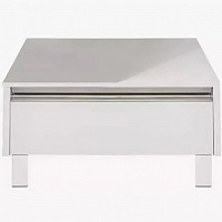 Превью фото Комод Акватон Капри 80 белый глянец 1A231103KP010 № 1