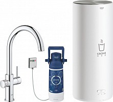 Превью фото Смеситель Grohe Red II Duo 30079001 для кухонной мойки, с водонагревателем № 1