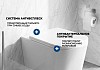 Комплект 3 в 1 инсталляция Grohe Rapid SL + Унитаз подвесной Teymi Helmi PP + кнопка хром F18122 № 10