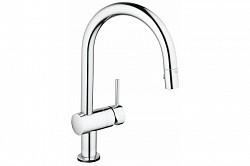 Превью фото Смеситель сенсорный для кухни GROHE Minta Touch, хром (31358001) № 1