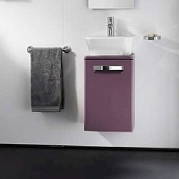 Превью фото Тумба с раковиной Roca Gap 45 фиолетовая № 1