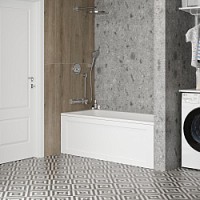 Превью фото Панель фронтальная Teymi Helmi для ванны акриловой 150х39 белая T39002 № 1