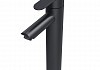 Комплект Teymi: Раковина Solli 60 + смеситель Solli Black высокий, черный матовый F00306 № 4