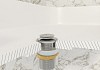 Донный клапан для раковины без перелива Teymi Ritta хром T140128 № 5