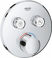 Превью фото Смеситель встраиваемый Grohe Grohtherm SmartControl 29145000 для душа № 1