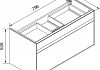 Тумба под раковину Roca Laks 80 ZRU9302798 № 3