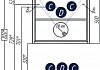 Тумба под раковину Акватон Брук 60 открытая, дуб феррара 1A201301BCDF0 1A201301BCDF0 № 3