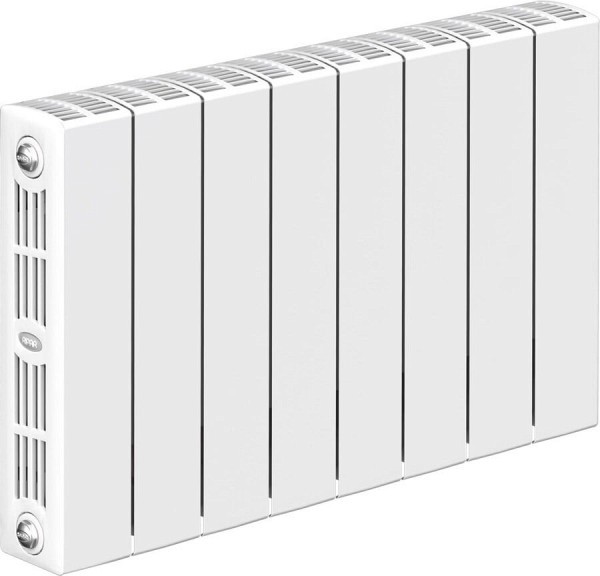 Радиатор биметаллический Rifar SUPReMO 350 8 секций для системы отопления дома, офиса, дачи и квартиры