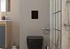 Комплект инсталляция Teymi Rapid SL с кнопкой GROHE черная унитаз подвесной безободковый Lina S Black F17798 № 16