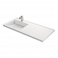 Превью фото Раковина Акватон Лондри 1200 белая левая 1A72843KLH01L № 1