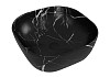 Раковина для ванной накладная Teymi Solli 41 artceramic цвет мрамор черный матовый T50383 № 6