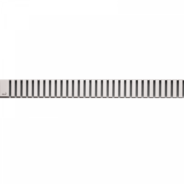 Решетка для лотков AlcaPlast LINE-1150M нержавеющая сталь матовая