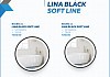 Зеркало настенное с подсветкой в ванную круглое Teymi Lina Black Soft Line D80 LED сенсор T20240 T20240 № 5