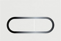 Превью фото Кнопка смыва Ravak Chrome белая № 1