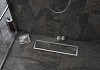 Трап для душа под плитку с сухим затвором вертикальный выпуск Teymi Aina 10х40 нержавеющая сталь T90355 № 7