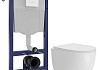Комплект инсталляция Teymi Rapid SL с кнопкой GROHE белая + унитаз ТОРНАДО Lori Vortex 3 пок F17943 № 20
