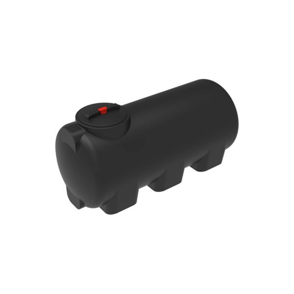 Емкость ЭкоПром H 500 с крышкой с дыхательным клапаном черный (для полива) 101.0500.899.0