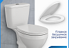 Унитаз напольный торнадо безободковый Teymi Demi Vortex T40119 № 5