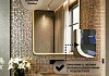 Зеркало настенное с подсветкой в ванную Teymi Edlen Black 600х800 LED сенсор T20723 T20723 № 7