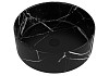 Раковина для ванной круглая накладная Teymi Lina D35 цвет мрамор черный матовый T50183 № 8