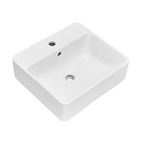 Превью фото Раковина Акватон Geometry 450х400 белая WQ8A37000000004 № 1