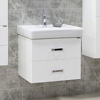 Превью фото Тумба под раковину Акватон Америна 60 белая 1A135401AM010 № 1