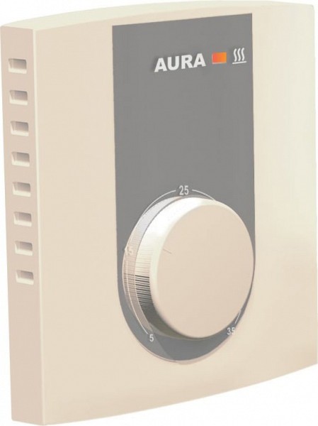 купить Терморегулятор Aura Technology VTC 235 кремовый для квартиры и дома