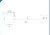 Сифон для раковины в ванную Teymi Iva черный матовый T140101 № 3