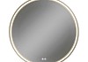Зеркало настенное с подсветкой в ванную круглое Teymi Lina Romantic Black D60 LED сенсор антипар T20132 T20132 № 16