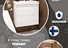 Тумба подвесная Teymi Solli 60, 2 ящика, белая матовая, для раковины Фостер 60 T60211 T60211 № 2