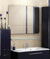 Превью фото Полка Акватон Валенсия 110 стеклянная 1A125003VA010 № 1