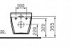 Унитаз подвесной VitrA 5318B003-0850 52 см, с бидеткой № 4