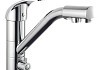 Смеситель для кухни Diadonna D80-444106 с краном для фильтрованной воды, картридж 35 мм, хром, крепление гайка № 6