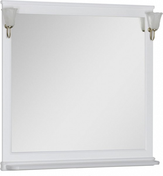 Зеркало Aquanet Валенса 110 белое