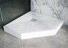 Поддон Grossman трапеция белый (100x100x2,5) Strong GR-S1100100D № 6