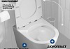 Комплект 3 в 1 инсталляция Grohe Rapid SL + Унитаз подвесной Teymi Lina S + кнопка хром F17135 № 8