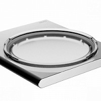 Превью фото Мыльница Keuco Edition 400 11555009000 хрустальная, матовая, без держателя № 1