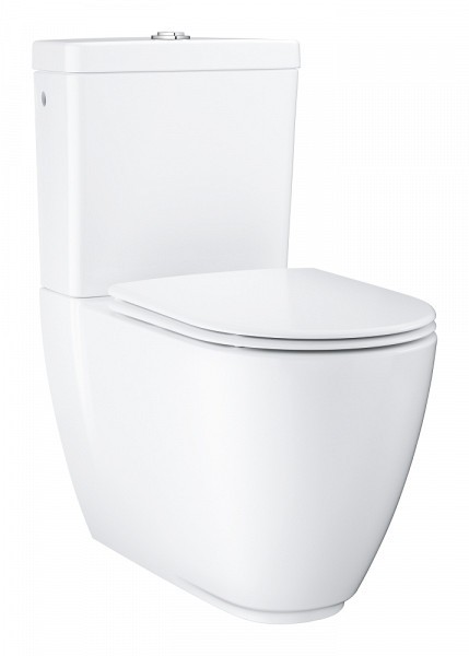 Чаша напольного безободкового унитаза Grohe Essence Ceramic 3957200H