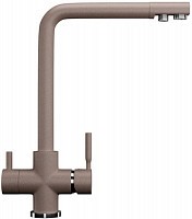 Превью фото Смеситель Ulgran U-016 (302) песочный, для кухонной мойки № 1