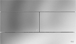 Превью фото Кнопка смыва OLI Slim 659044 хром № 1