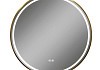Зеркало настенное с подсветкой в ванную круглое Teymi Lina Supernova Gold D80 LED сенсор антипар T20123 T20123 № 32