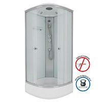 Превью фото Душевая кабина 90х90х215 Eco NG-3304-14 № 1