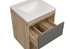 Фасад для тумбы в ванную 50 см Teymi Vitra цвет графит T60407 T60407 № 3
