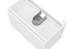 Тумба подвесная для ванной 80 см Teymi Laina корпус белый фасад матовый белый T60805 T60805 № 6