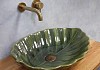 Раковина-чаша на столешницу Bronze de Luxe, зеленый лист 2430 № 2