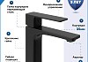 Смеситель для раковины черный матовый Teymi Lori T10257 № 17