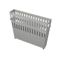 Превью фото Корзина пескоуловителя для нечистот AlcaPlast, оцинкованная сталь AVZ-P013 № 1