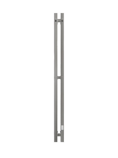 Полотенцесушитель электрический Маргроид Хелми Inaro 2 секции профильный, 120х9, таймер, скрытый монтаж, правое подключение, хром 4690569247495